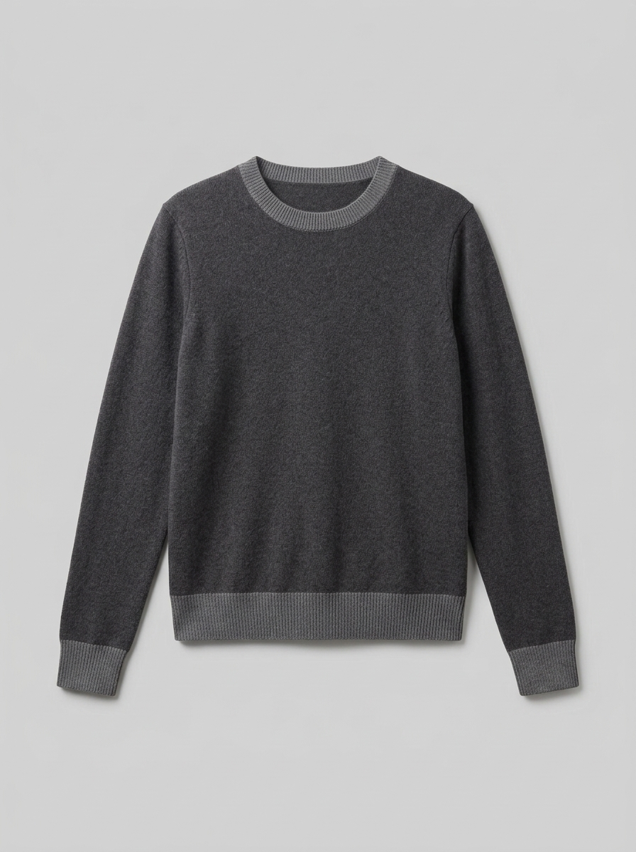 Aeloria Crewneck Wool Cashmere Sweater