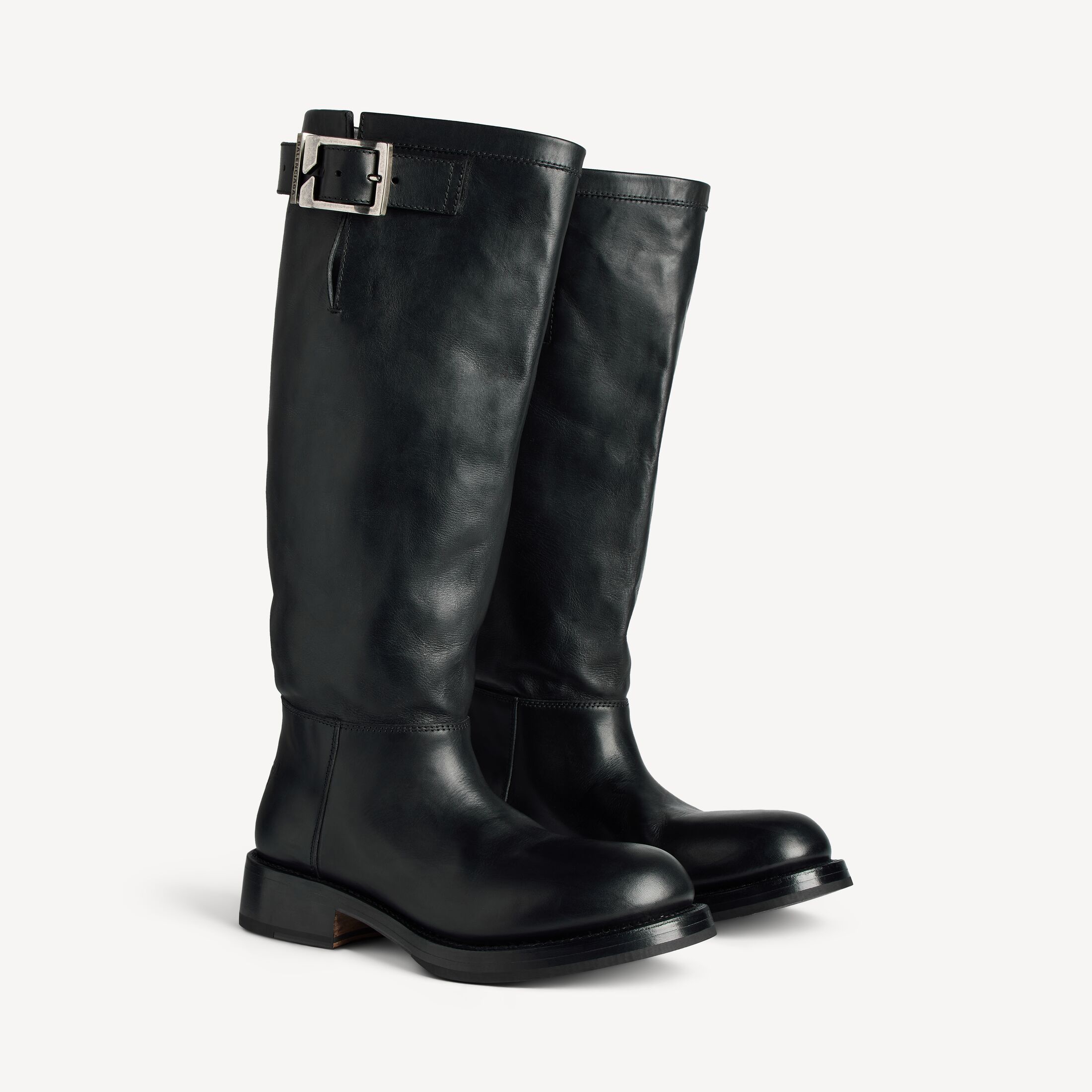 Balenciaga Motor Boot in Black