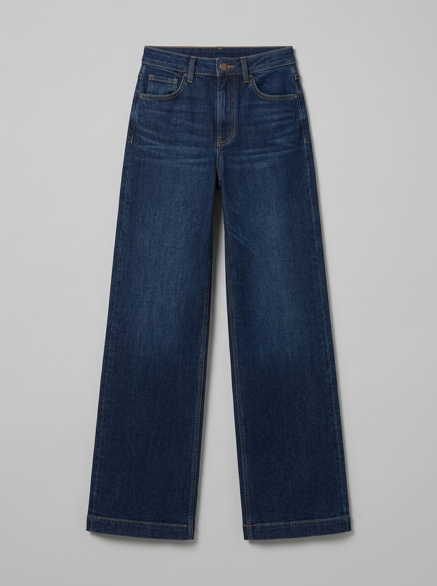 Bex Super Stretch High Rise Wide Leg Jeans