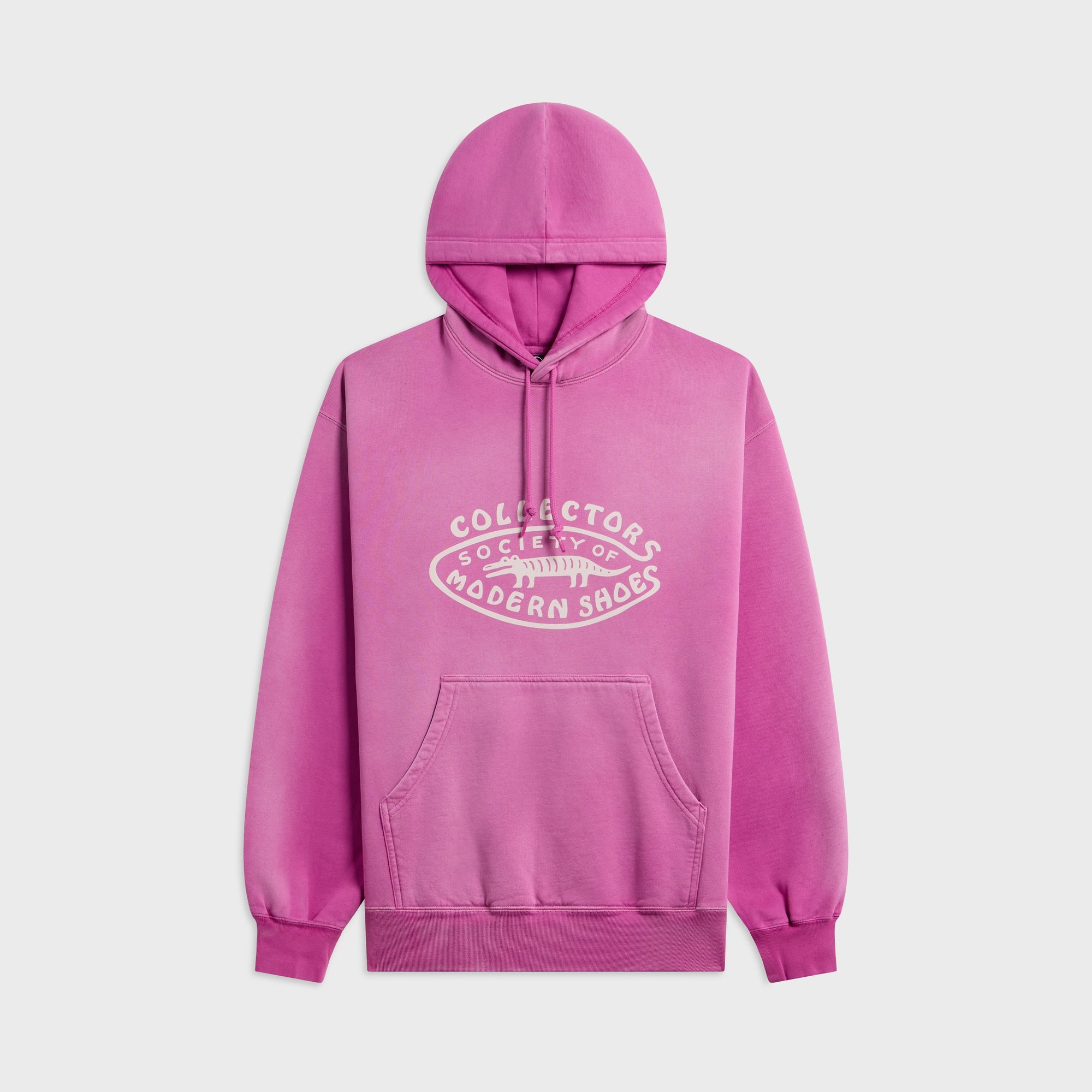 by Parra Gator Shoes Hooded Sweatshirt - Pink