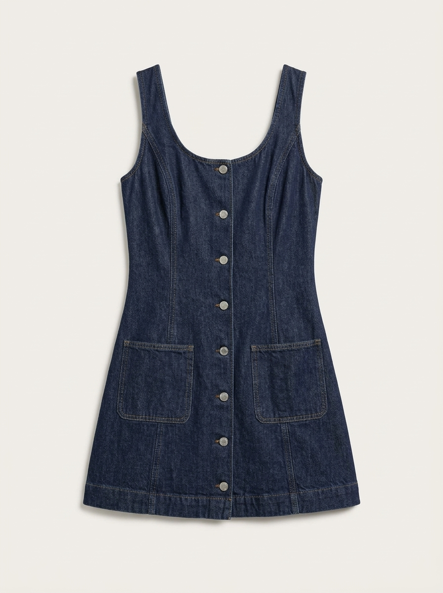 Catherine Denim Mini Dress
