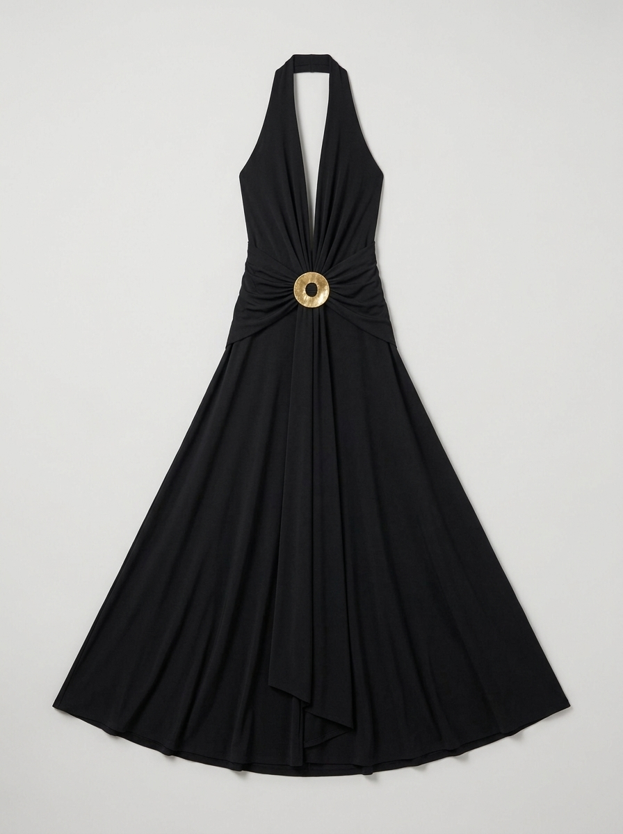 CHII GOWN - BLACK