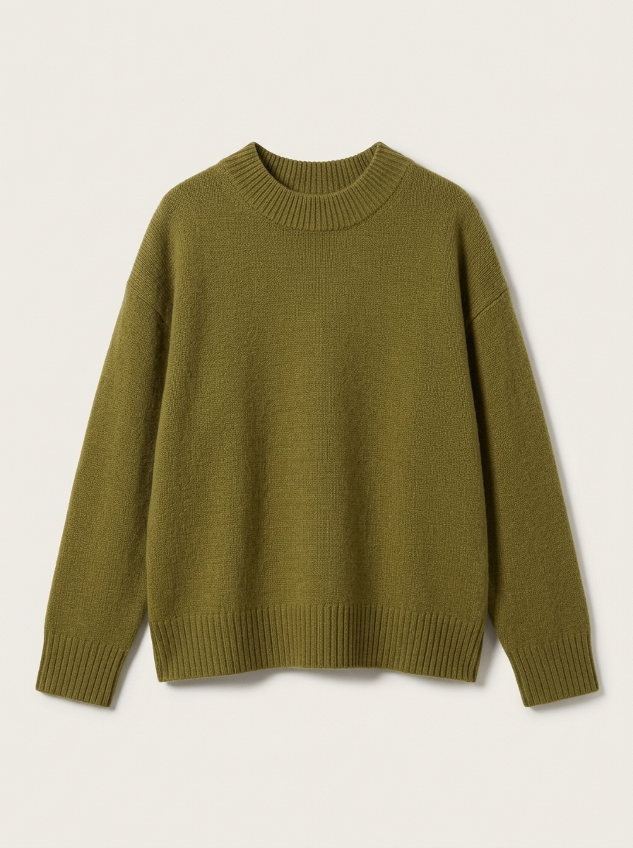 Cove Cashmere Oversized Crew