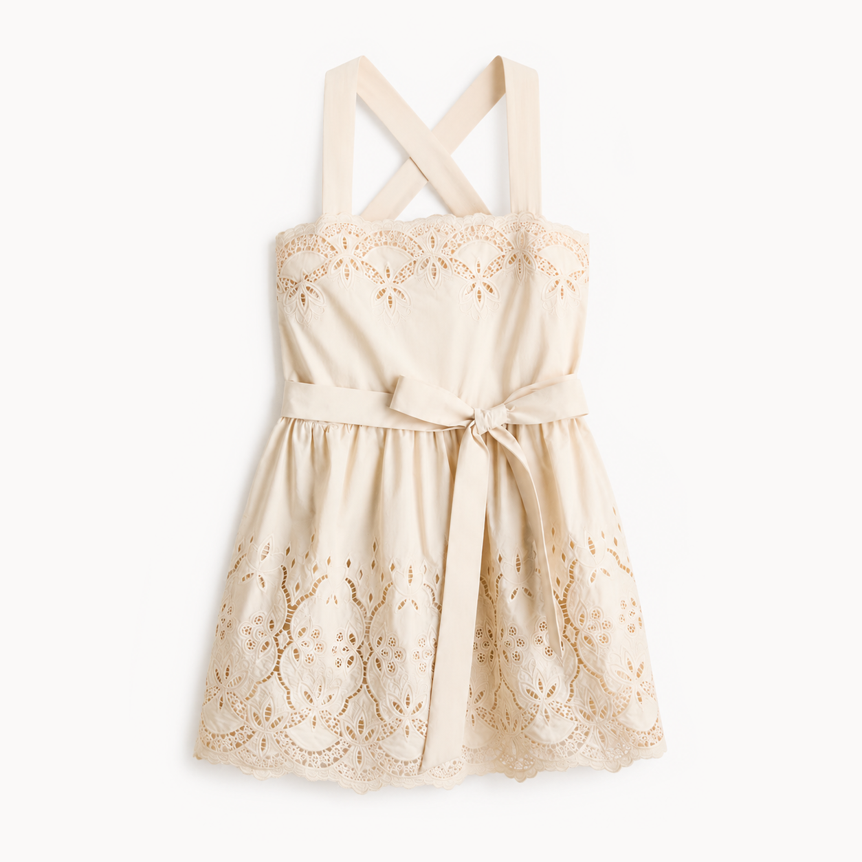 Dress with English Embroidery
