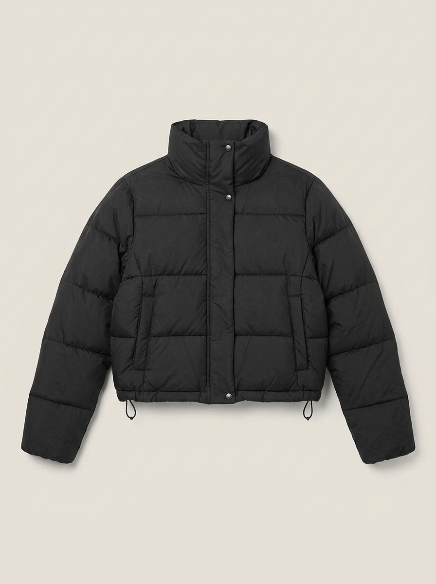 Gold Rush Puffer - Black