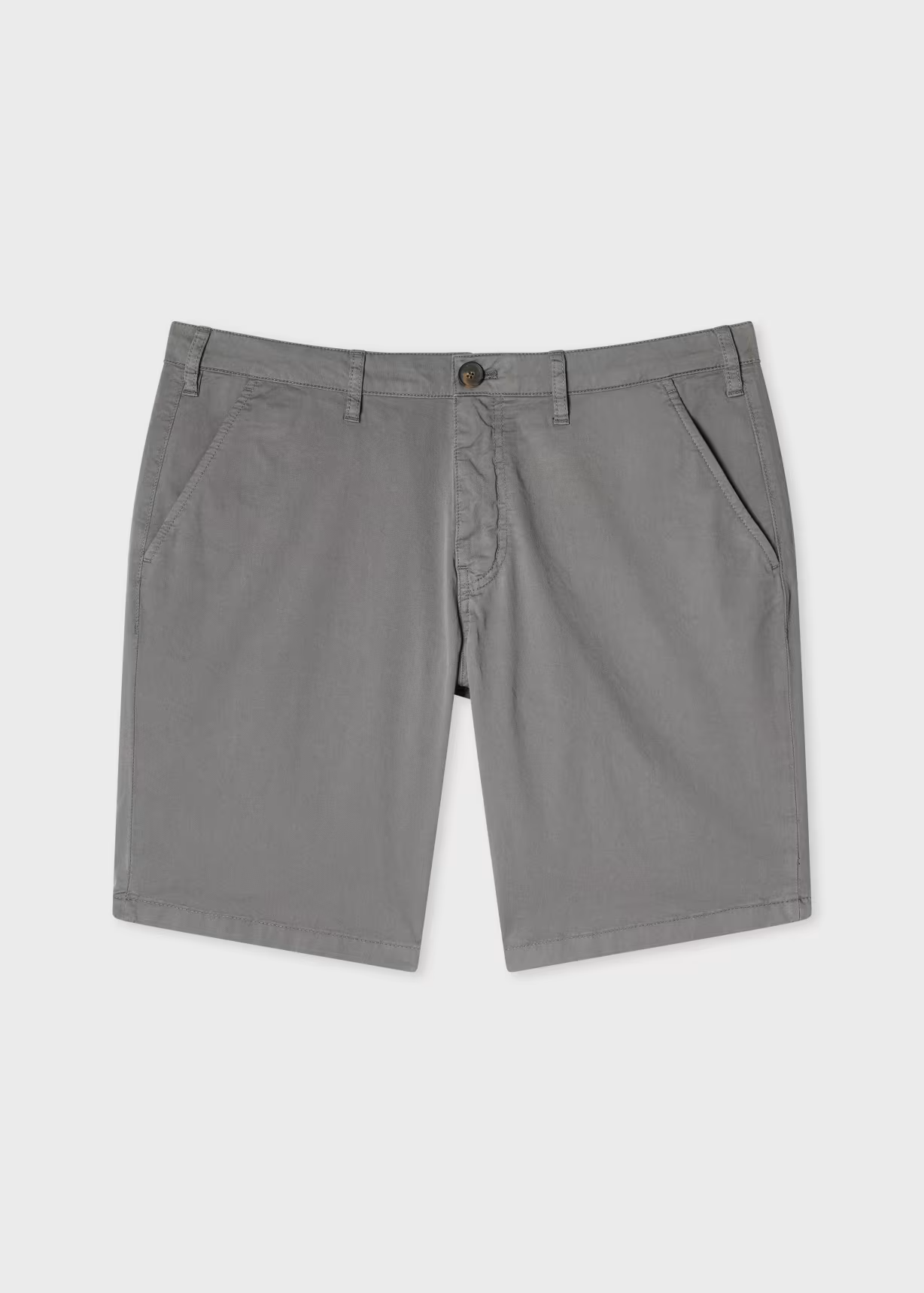 Grey Organic-Cotton Shorts