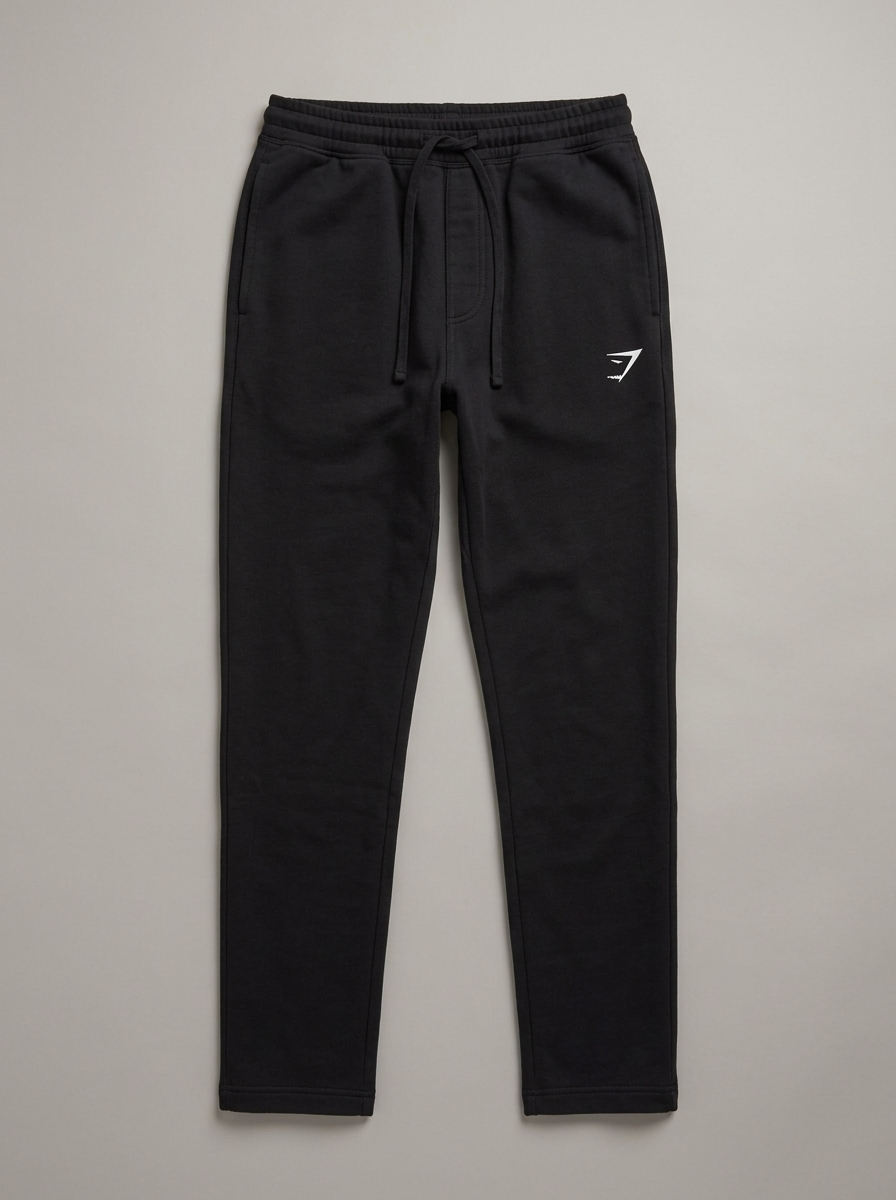 Gymshark Crest Joggers - Black