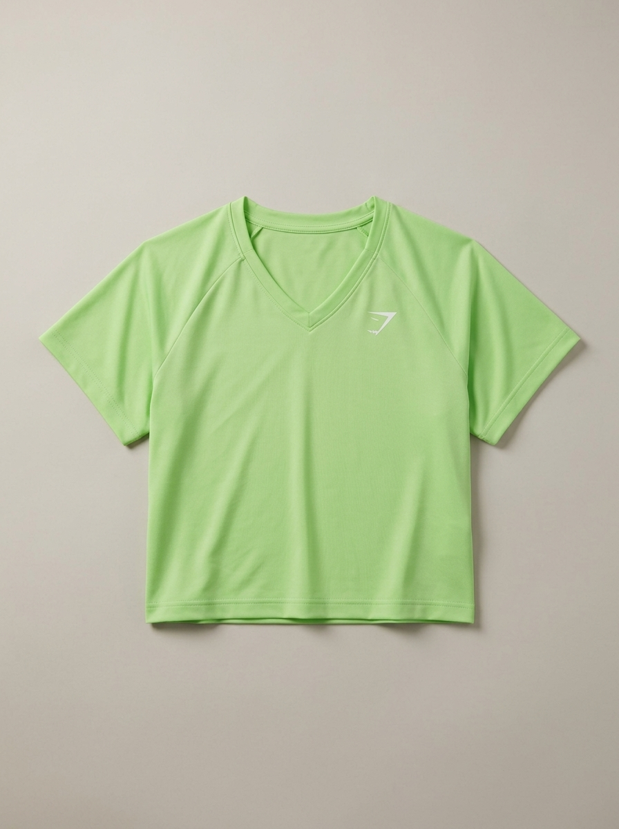 Gymshark Sport Midi T-Shirt - Bali Green