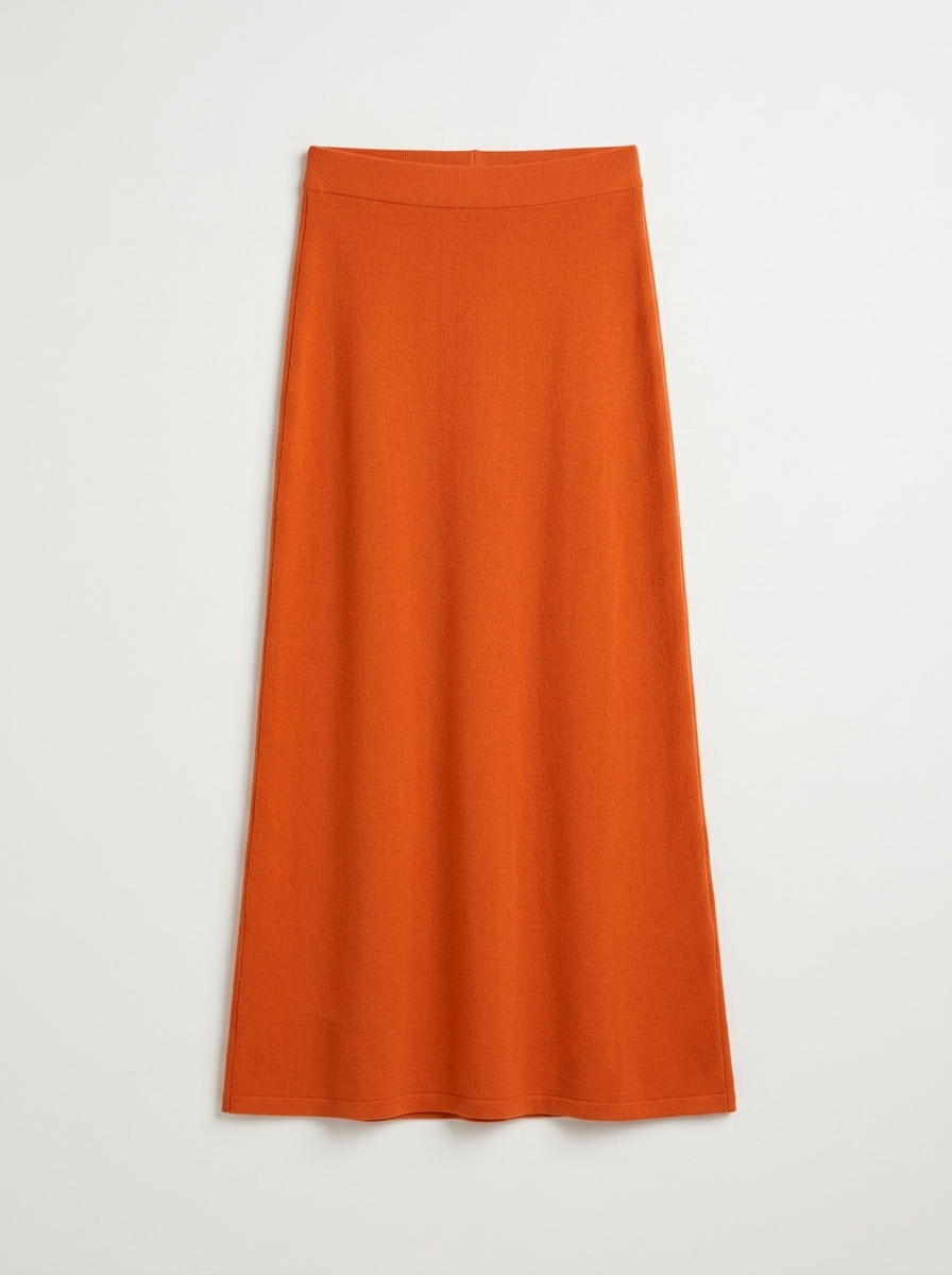 INFINITY KNIT SKIRT - PEPPER