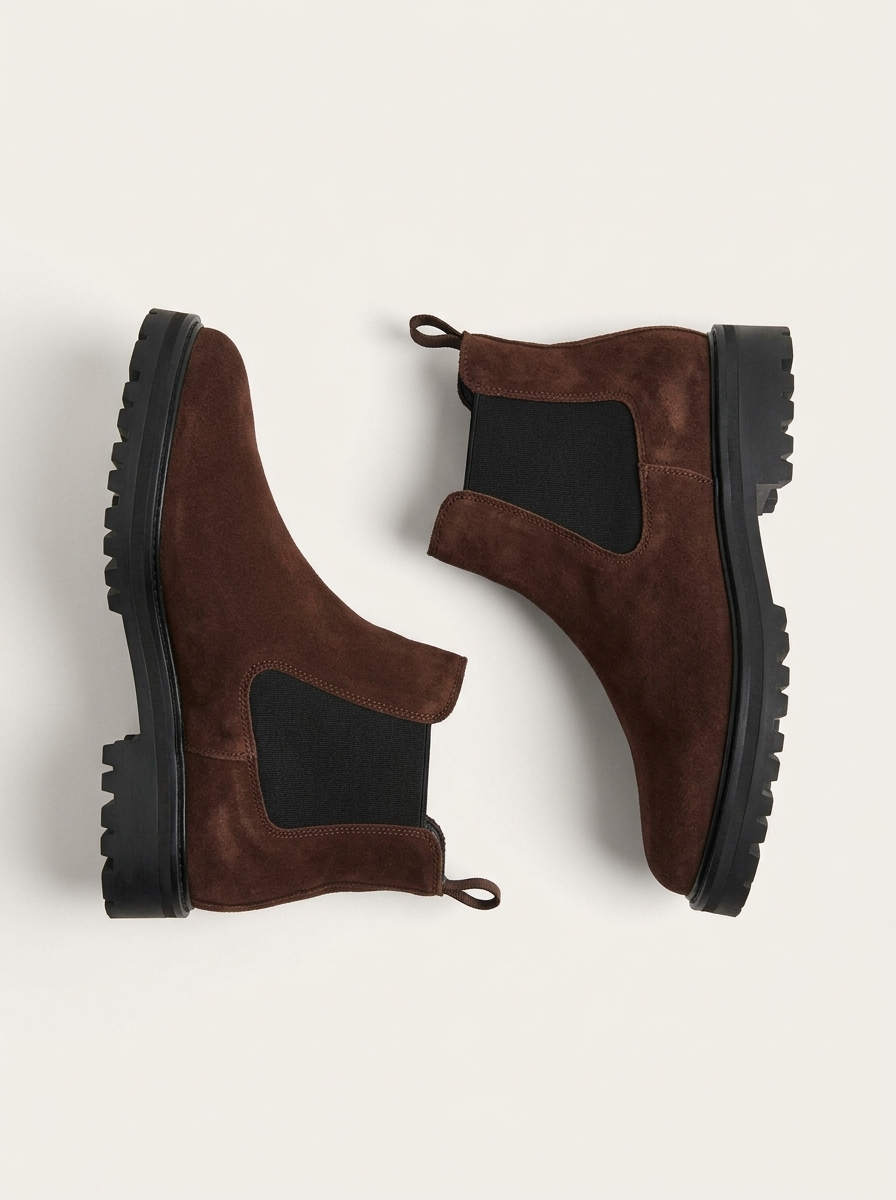 Katerina Lug Sole Chelsea Boot