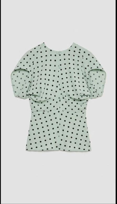 Polka Dot Blouse
