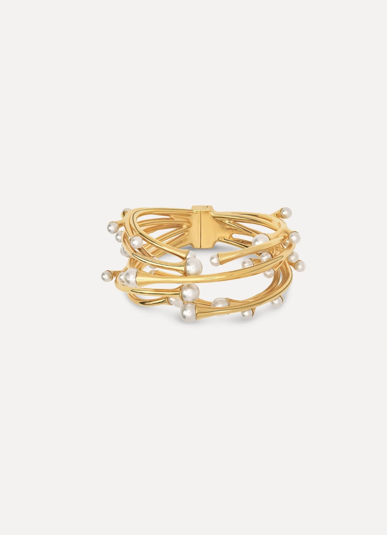 Pearl Nest Cuff Bracelet