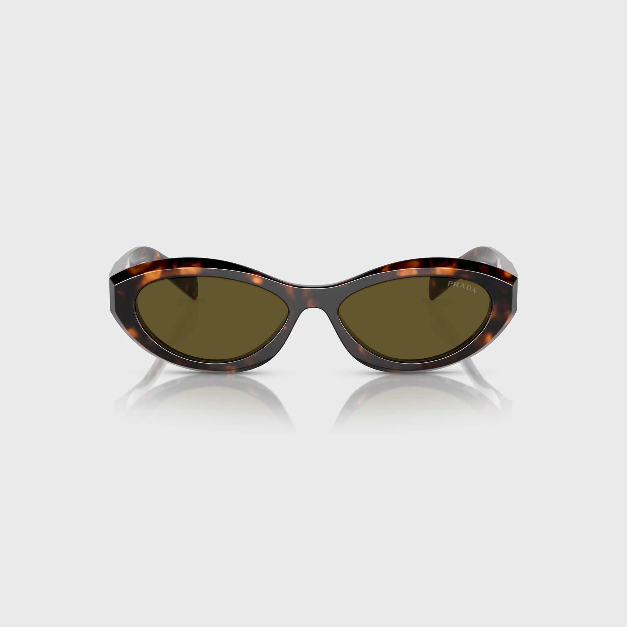 Prada PR 26ZS Sunglasses - Honey Tortoise / Dark Brown