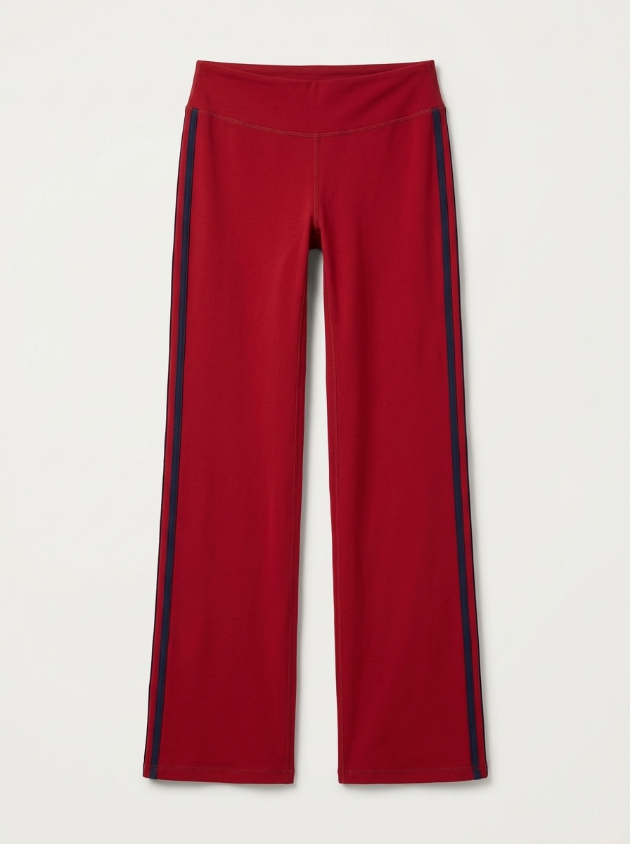 Track Legging - Ruby/Navy