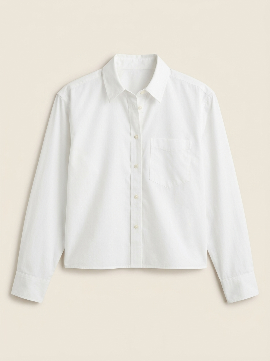 Wrinkle-Free Stretch Cotton Untucked Crosby Shirt