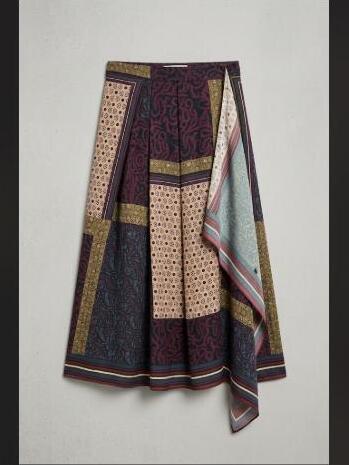 Zara Limited Edition Printed Pareo Skirt
